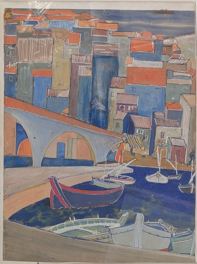 Lot comprenant : - - Dagmar MARTENS (1942 -) - Composition - Lithographie, EA,…