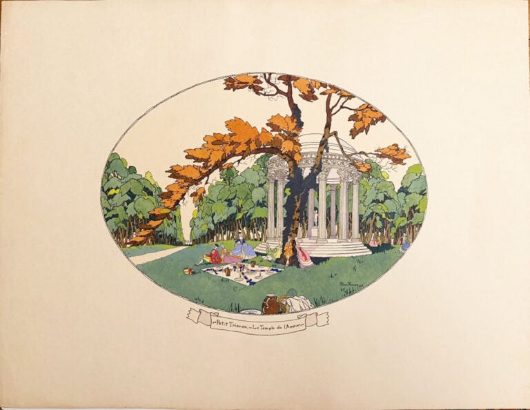 Max NINON (1896-1982) - - Versailles "Le bassin de Cérès" - - Petit Trianon "Le…