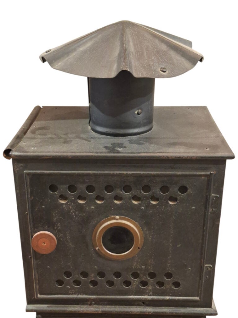 PATHE Frères, vers 1900 - Appareil de projection - Bois, tôle et laiton - H : 5…