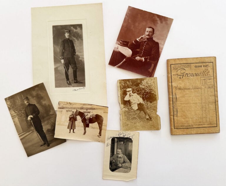 [PHOTOGRAPHIES] - Lot de 26 photos noir et blanc, formats cartes de visite et c…
