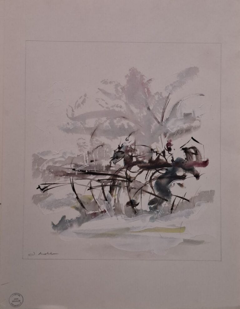 Ensemble comprenant : - -Une lithographie de Raymond PEYNET (1908-1999), "Ne te…