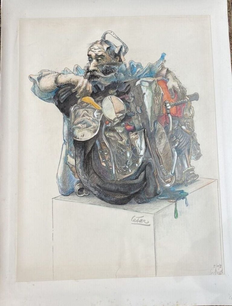 Jacques SECHAUD (1926-2014) - Très important lots de dessins sur les artistes d…