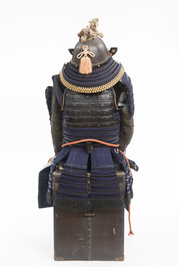 JAPON - XIXème siècle - Armure de samouraï de type O-Yoroi composée de : - - so…