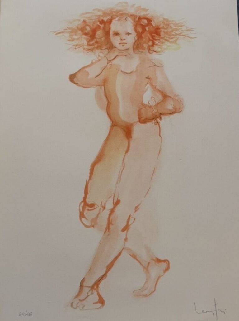 Leonor FINI (1907-1996) - Ensemble de 10 lithographies de sujets divers : petit…