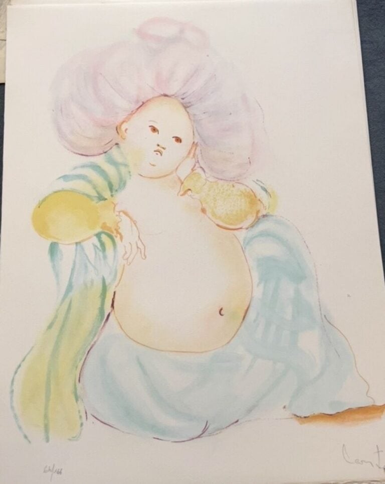 Leonor FINI (1907-1996) - Ensemble de 10 lithographies de sujets divers : petit…