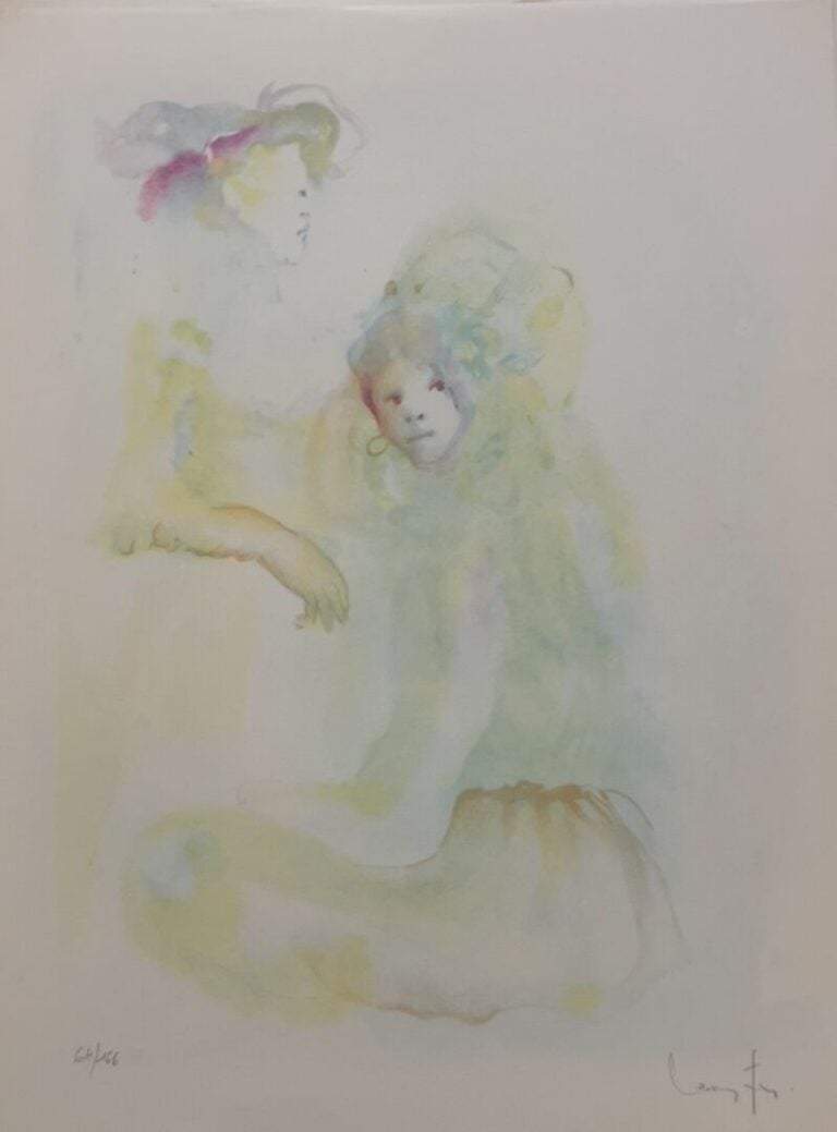 Leonor FINI (1907-1996) - Ensemble de 10 lithographies de sujets divers : petit…