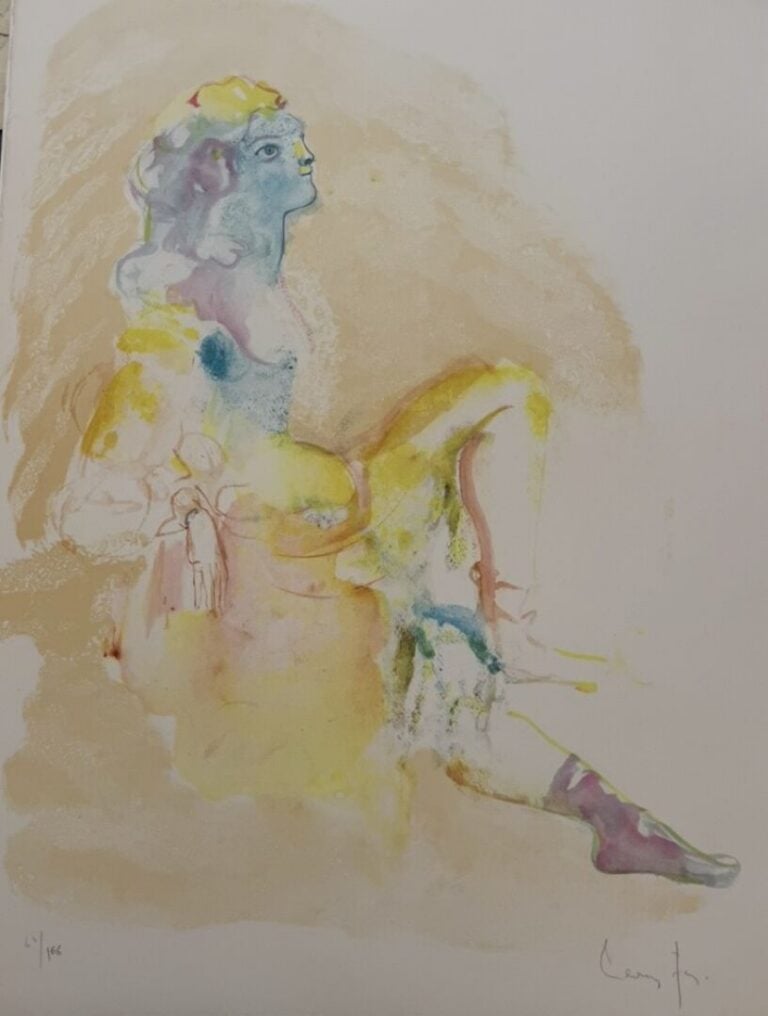 Leonor FINI (1907-1996) - Ensemble de 10 lithographies de sujets divers : petit…