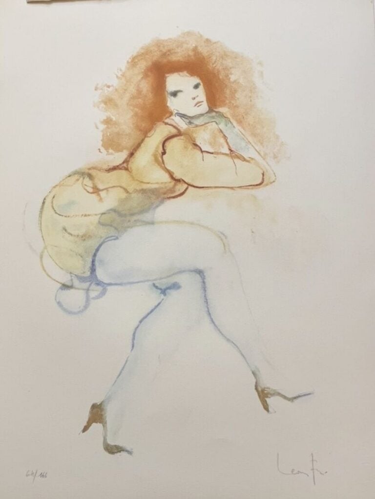 Leonor FINI (1907-1996) - Ensemble de 10 lithographies de sujets divers : petit…