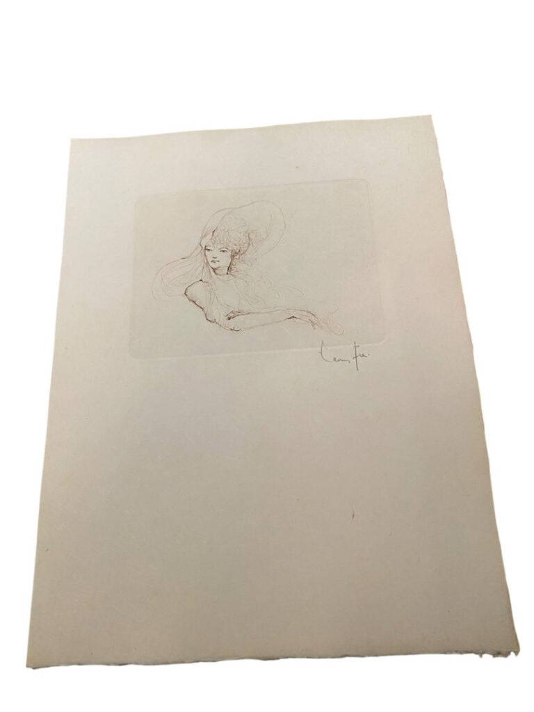Leonor FINI (1907-1996) - Lot de 15 gravures représentant des personnages diver…