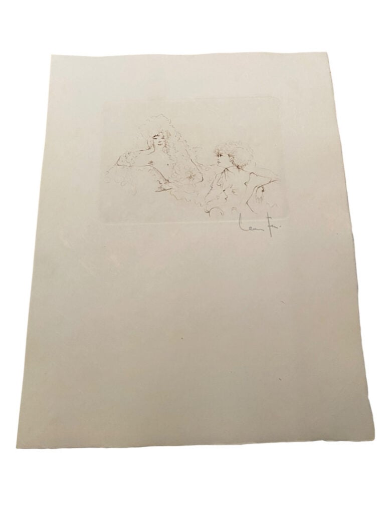Leonor FINI (1907-1996) - Lot de 15 gravures représentant des personnages diver…