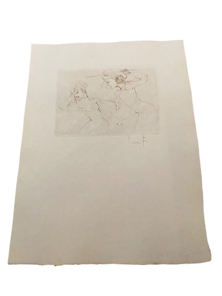 Leonor FINI (1907-1996) - Lot de 15 gravures représentant des personnages diver…