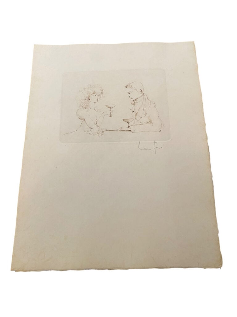 Leonor FINI (1907-1996) - Lot de 15 gravures représentant des personnages diver…