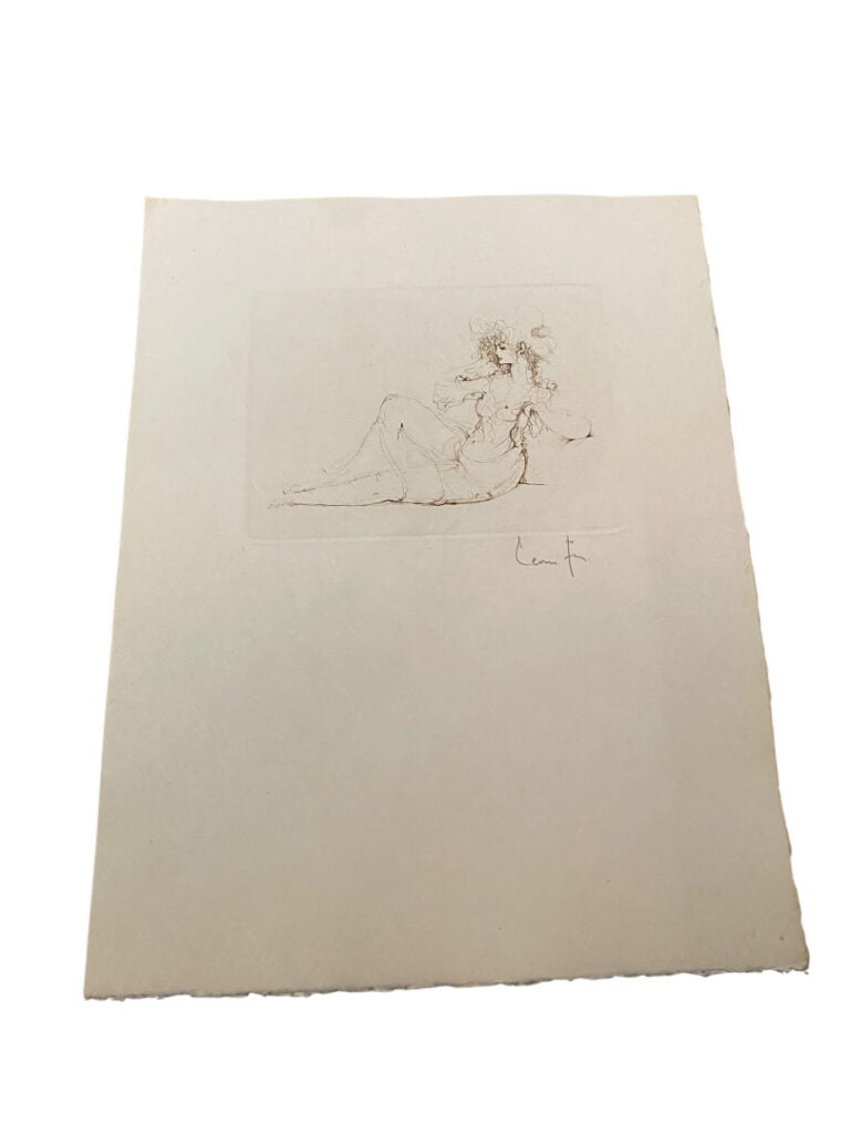 Leonor FINI (1907-1996) - Lot de 15 gravures représentant des personnages diver…