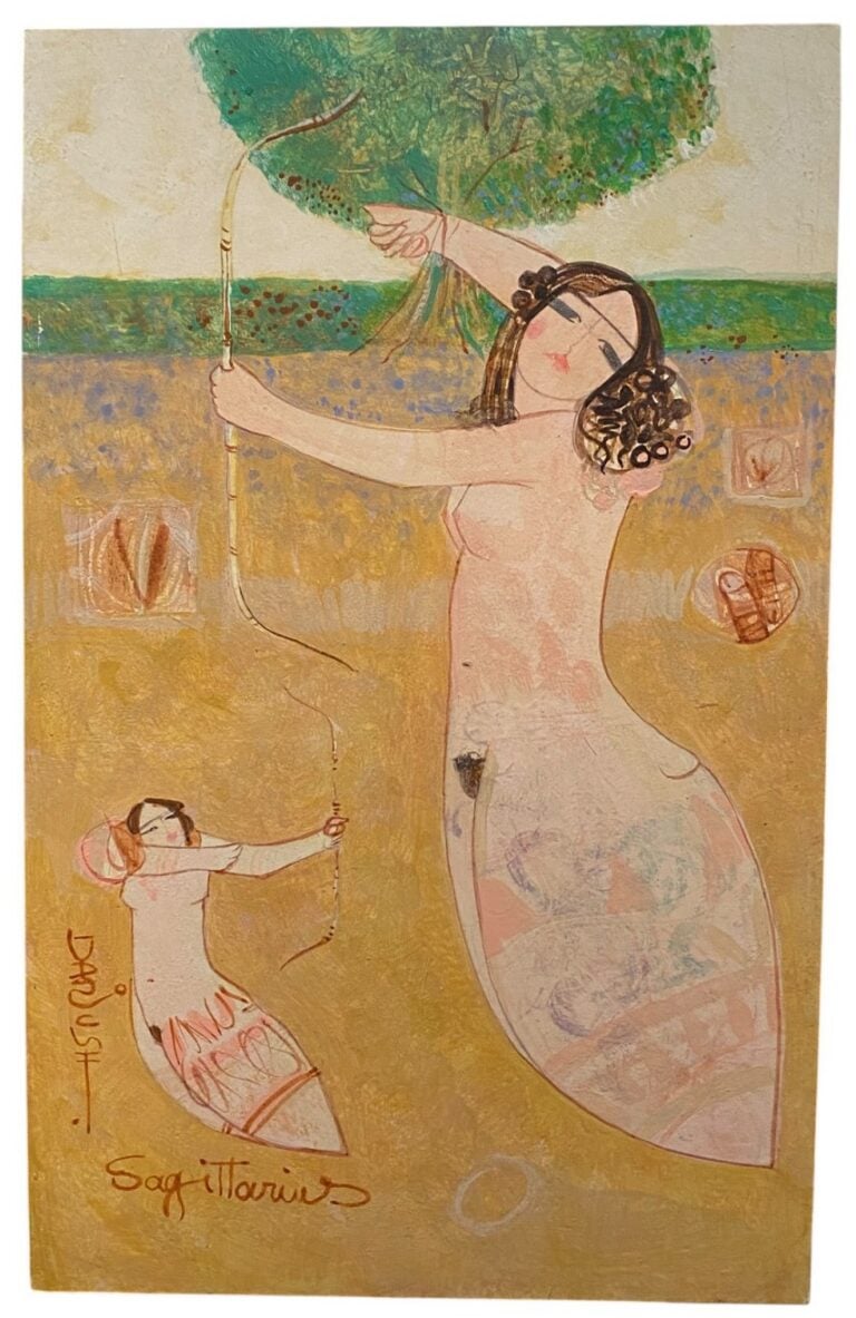 Mohajer DARIUSH (1944) - Les signes du Zodiaque : Balance, Sagittaire, Verseau…