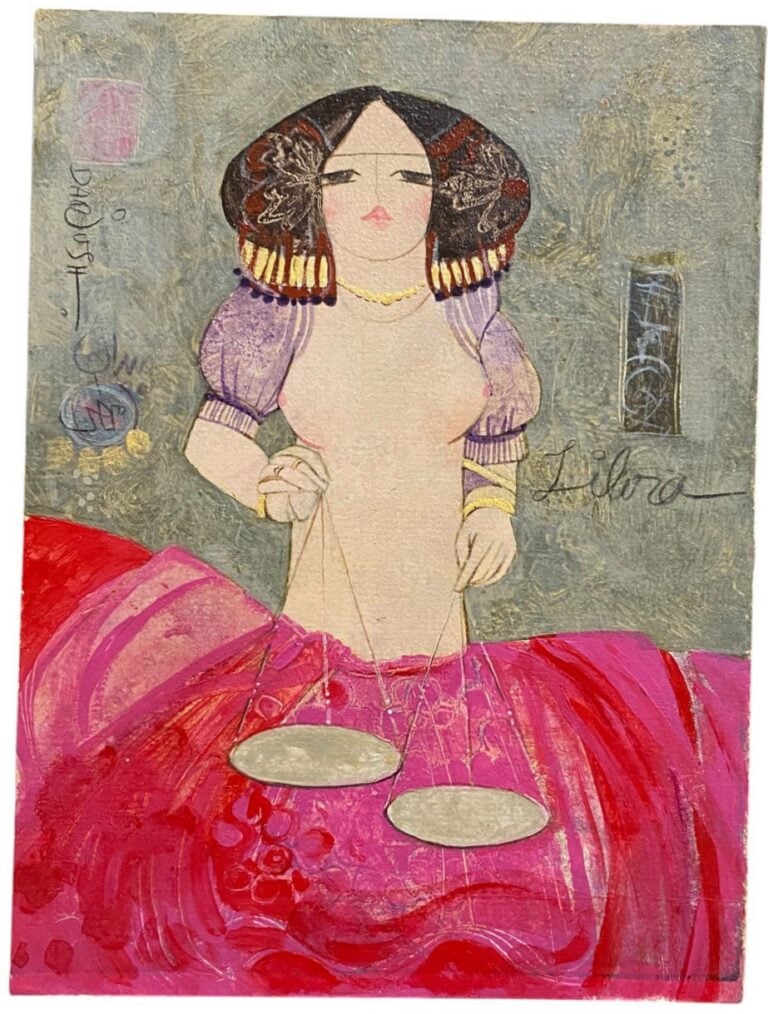 Mohajer DARIUSH (1944) - Les signes du Zodiaque : Balance, Sagittaire, Verseau…