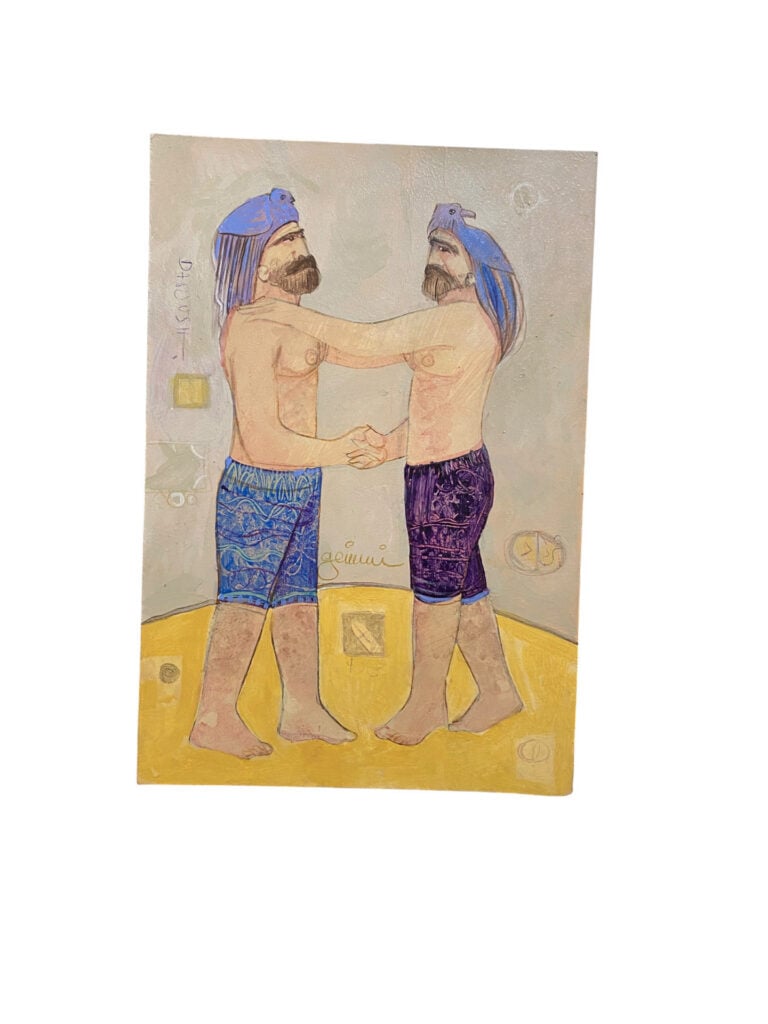 Mohajer DARIUSH (1944) - Les signes du Zodiaque : Balance, Sagittaire, Verseau…