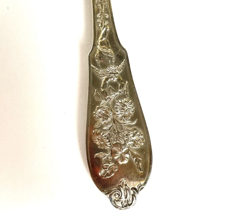 PUIFORCAT - Service à glace en argent et argent doré (950 ‰) comprenant : - 1 g…