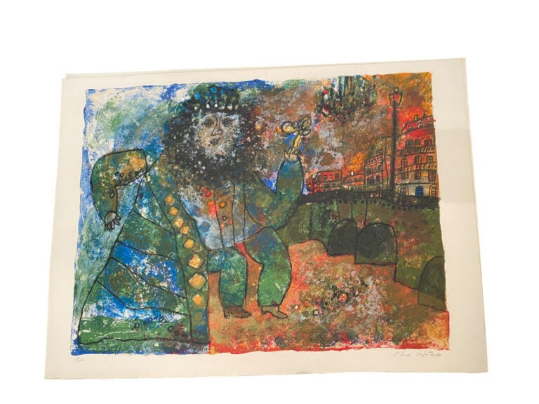 Théo TOBIASSE (1927-2012) - Ensemble de 13 lithographies issues de la série Son…