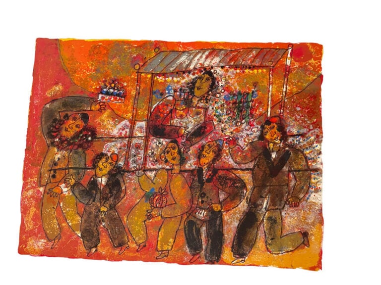 Théo TOBIASSE (1927-2012) - Ensemble de 13 lithographies issues de la série Son…
