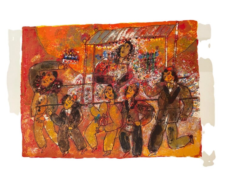 Théo TOBIASSE (1927-2012) - Ensemble de 13 lithographies issues de la série Son…