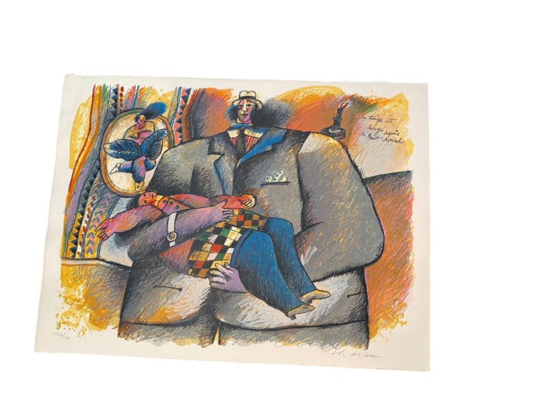 Théo TOBIASSE (1927-2012) - "Les temps ont changé depuis le Mont-Moriah" - Troi…