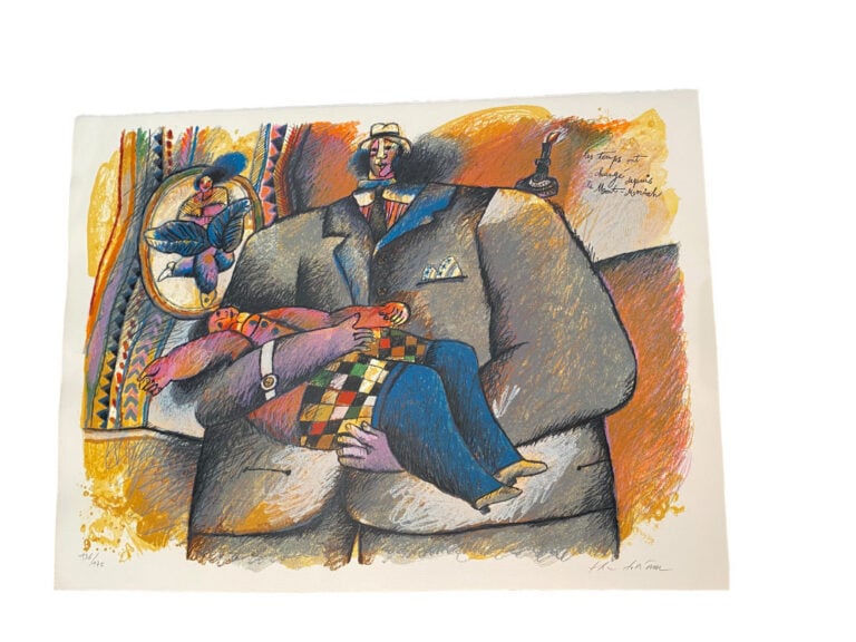 Théo TOBIASSE (1927-2012) - "Les temps ont changé depuis le Mont-Moriah" - Troi…