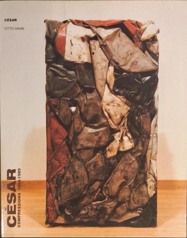 TROIS CARTONS de catalogues d'exposition : César, Compressions 1959-1989 - Vend…
