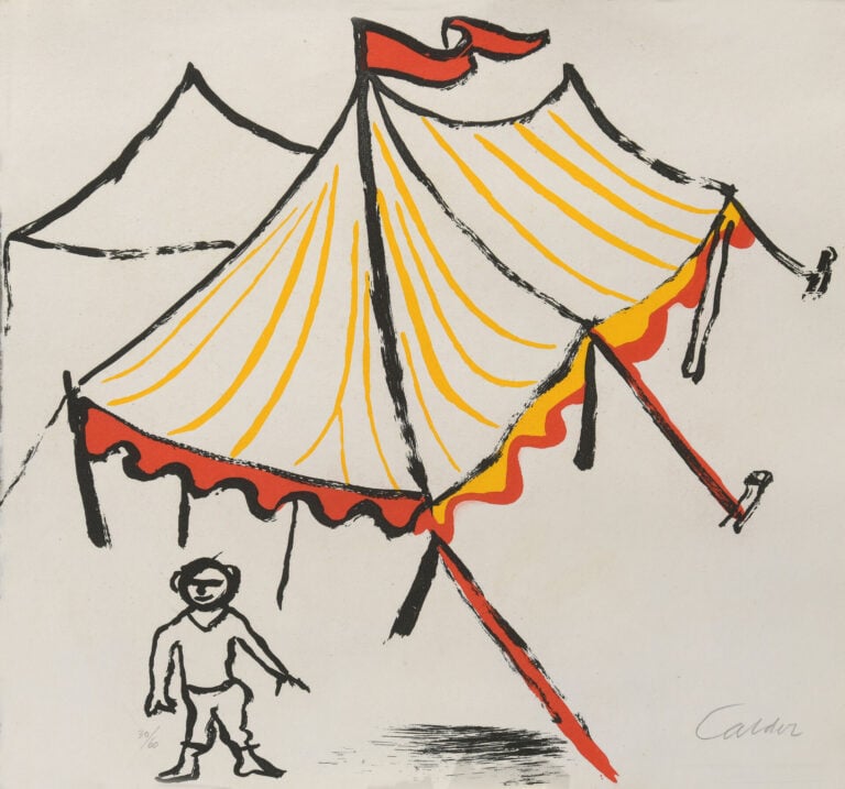 ALEXANDER CALDER (1898-1976) - Erskine Caldwell, Le sacrilège d'Alan Kent (The…