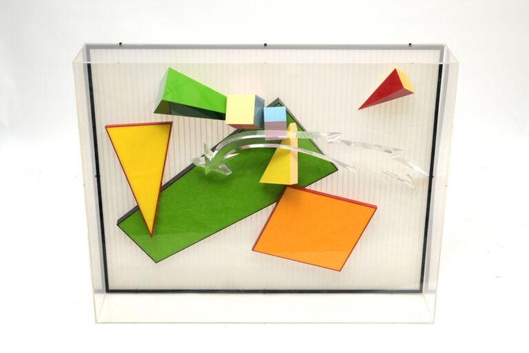 JEAN-CLAUDE FARHI (1940-2012) - Crystal Silence, 1989 - Relief polyméthacrylate…