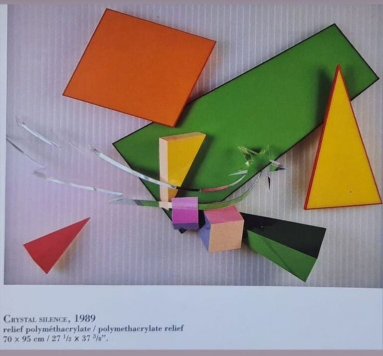 JEAN-CLAUDE FARHI (1940-2012) - Crystal Silence, 1989 - Relief polyméthacrylate…