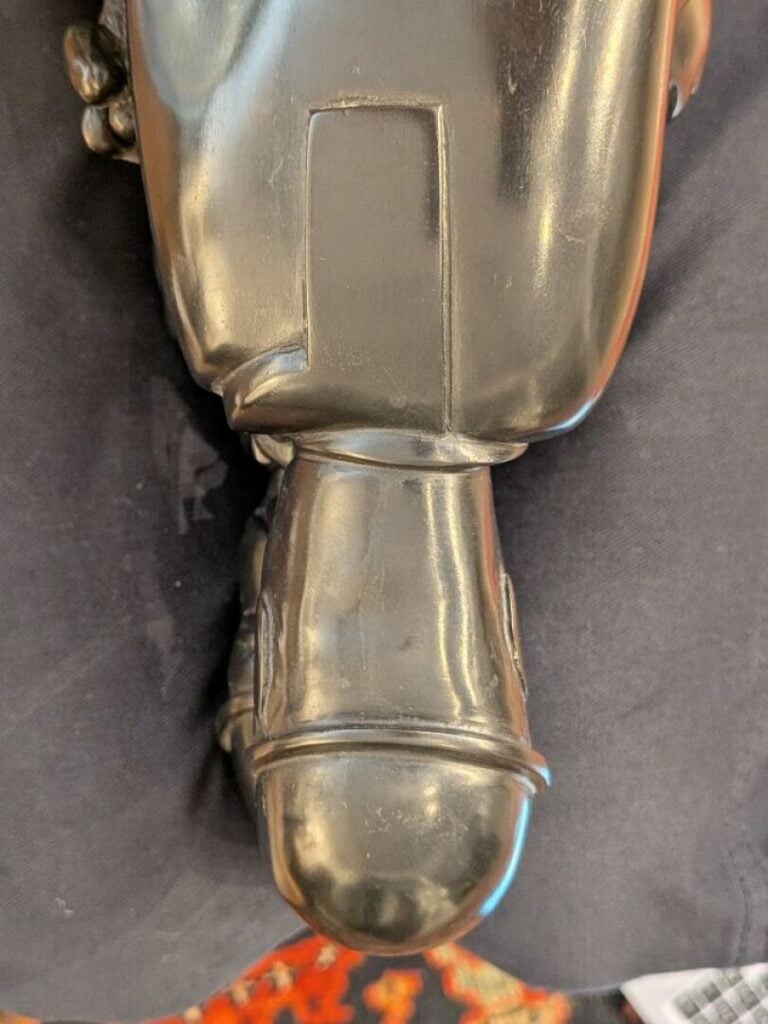 JEAN LAMBERT-RUCKI (1888-1967) D'APRÈS - Confidences - Bronze à patine noire, s…