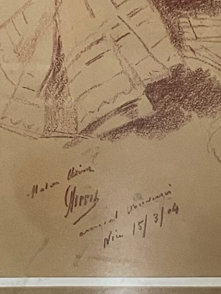 JULES CHERET (1836-1932) - Étude de femme, Belle Époque - Sanguine sur papier -…