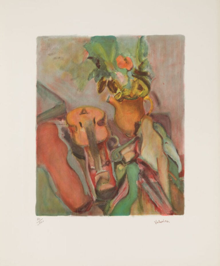LAZARE VOLOVICK (1902-1977) - Femme assise ; Femme nue assise ; Nature morte à…