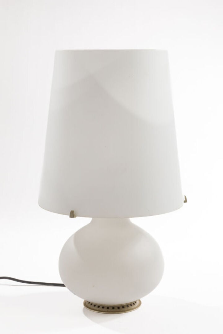MAX INGRAND (1908-1969) & FONTANA ARTE (ÉDITEUR) - Lampe à poser modèle « 1853…