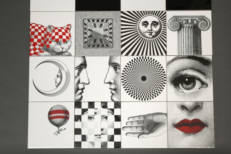 PIERO FORNASETTI, D'APRÈS UN DESSIN DE & BARDELLI MILANO (FABRICANT) - Ensemble…