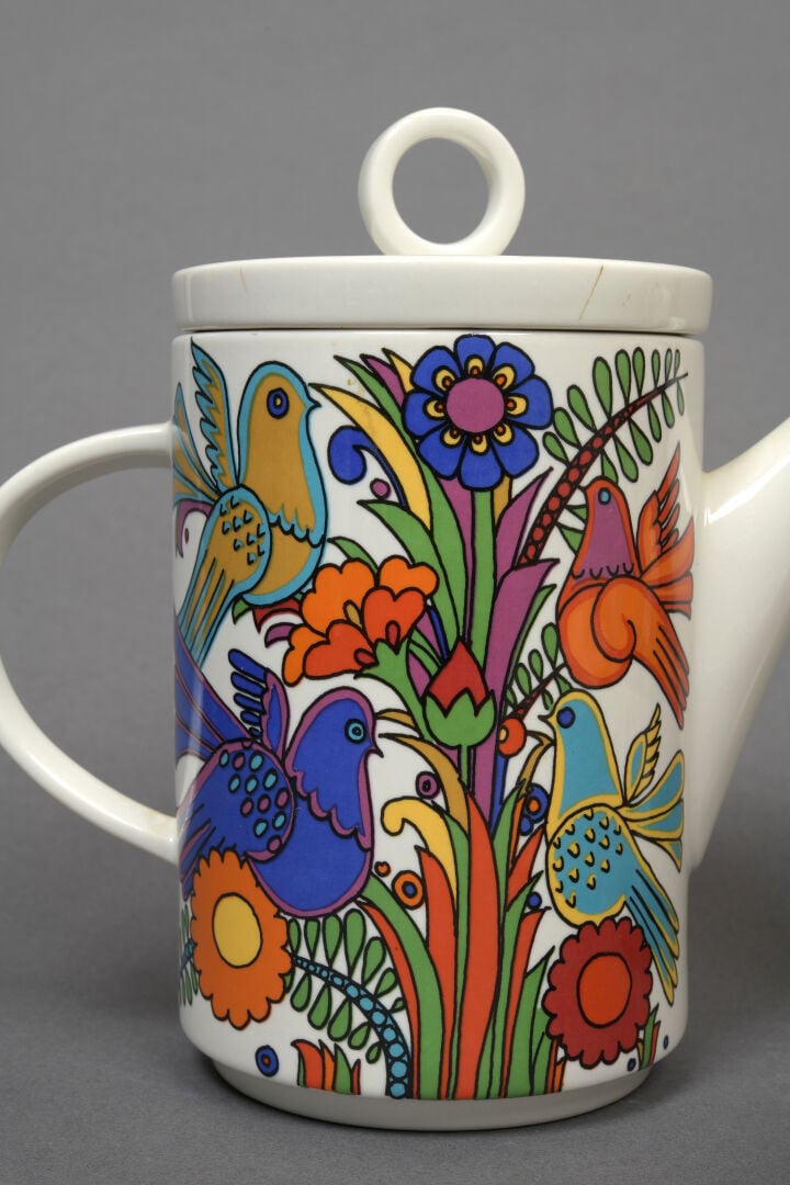 VILLEROY & BOCH - Partie de service à café en porcelaine, modèle « Acapulco » -…