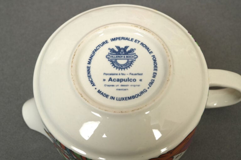 VILLEROY & BOCH - Partie de service à café en porcelaine, modèle « Acapulco » -…