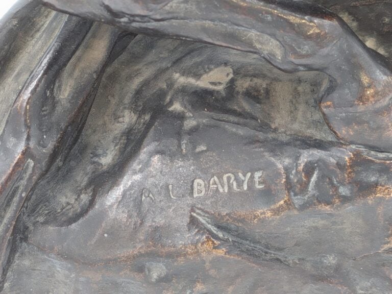 Antoine-Louis BARYE (1795-1875), dans le goût de - Thésée combattant le centaur…