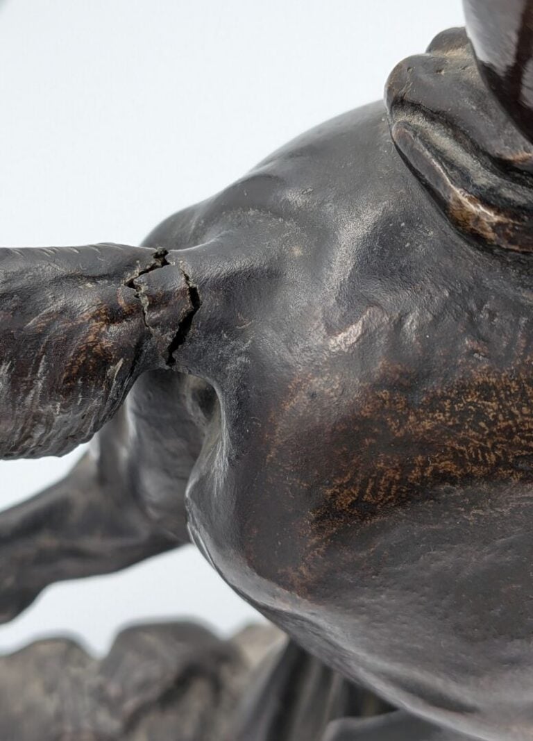 Antoine-Louis BARYE (1795-1875), dans le goût de - Thésée combattant le centaur…