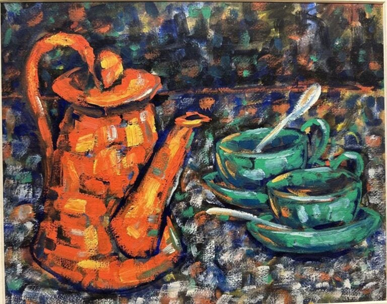 Ecole moderne - Ensemble de dessins et lithographies : - Gouache sur papier Nat…