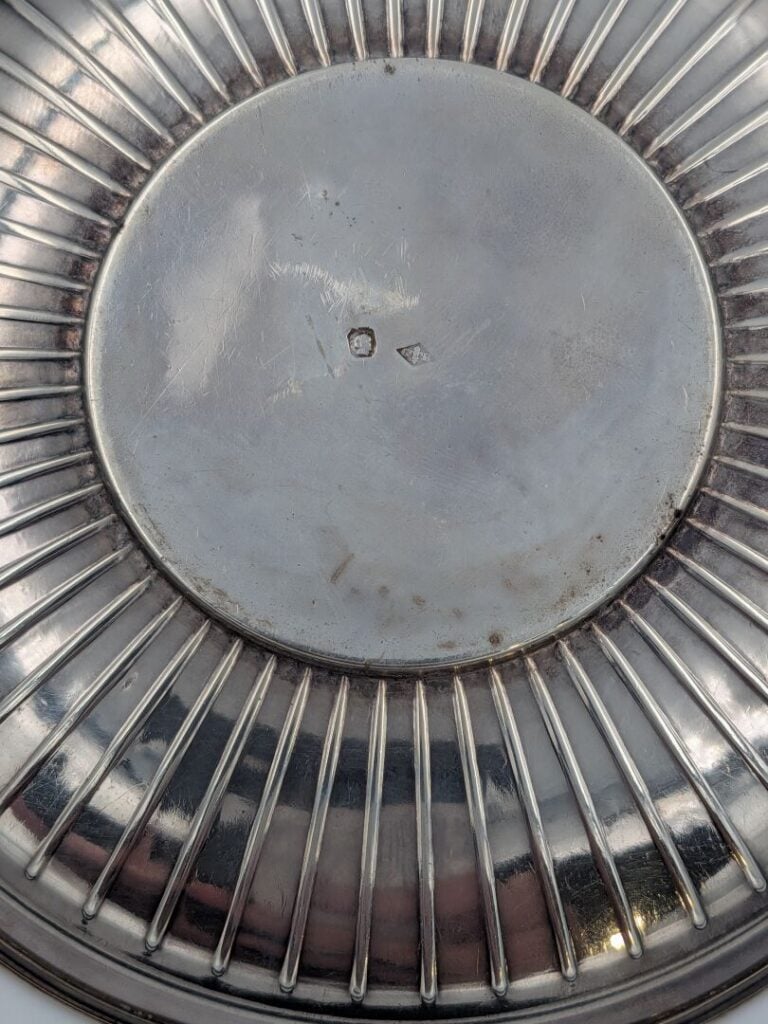 Réunions de deux tasses à café et leur soucoupe en argent (925), poinçons Miner…