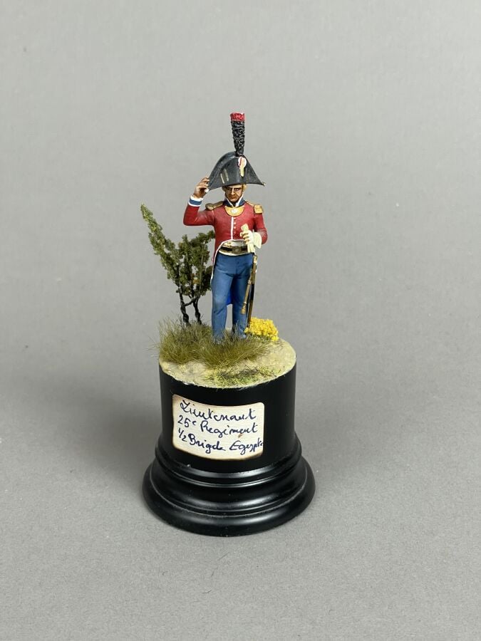 Demi-Brigade en Égypte - Lieutenant du 25ème Régiment - Sculpture Bruno Leibovi…