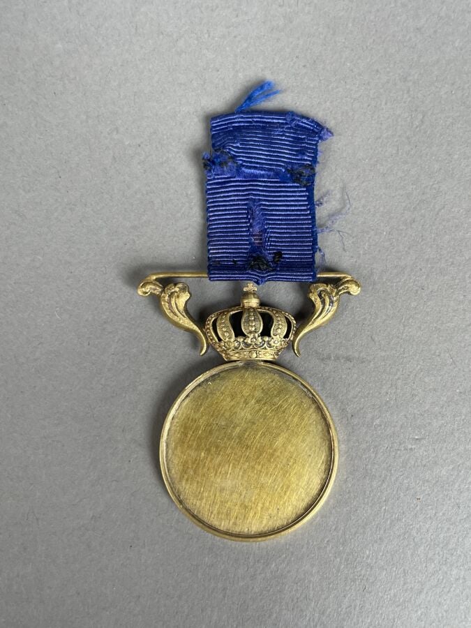 Suède - Médaille de la Cour royale en vermeil, au profil de Gustave V (1907-195…