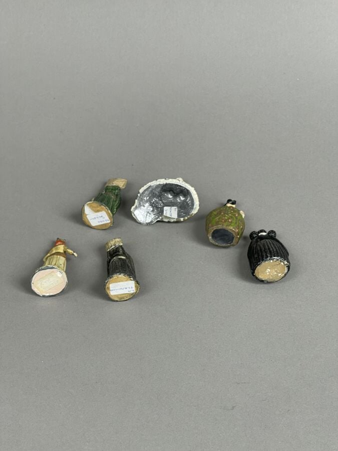 VERTUNNI - Ensemble de 6 figurines : Marie Leczinska, la Trémoille, Marie Stuar…